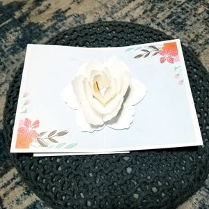 PopUp blank Greeting card